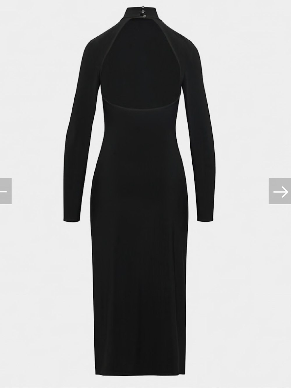 NWOT Aritzia Wilfred Remedy Long Sleeve Dress L - Picture 5 of 10